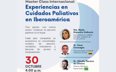 MASTERCLASS INTERNACIONAL CUIDADOS PALIATIVOS DESDE IBEROAMÉRICA