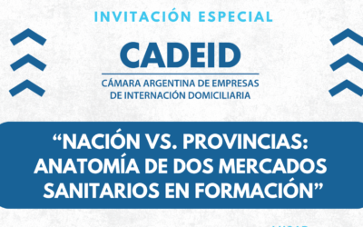 CHARLA EXCLUSIVA SOCIOS “NACIÓN VS PROVINCIAS: ANATOMÍA DE DOS MERCADOS SANITARIOS EN FORMACIÓN”